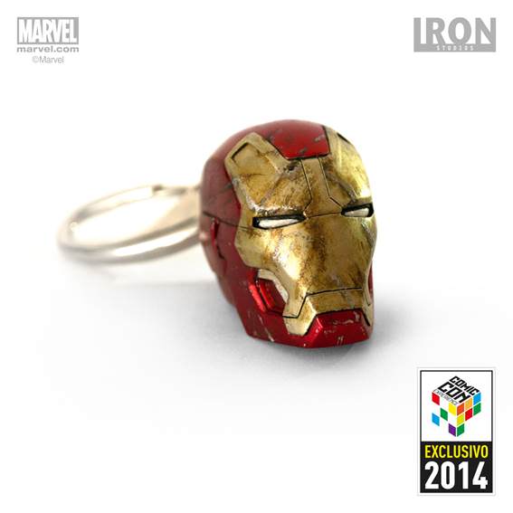 Chaveiro Iron-Man Mark XLII Battle Damaged