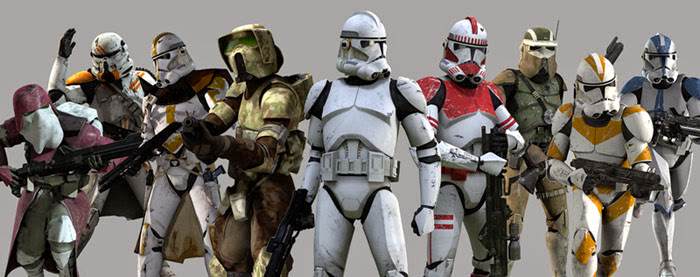 Clone_Troopers_Varios_Tipos