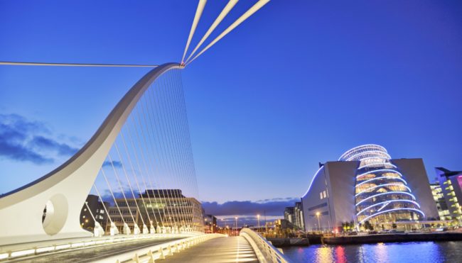 dublin - samuel beckett bridge